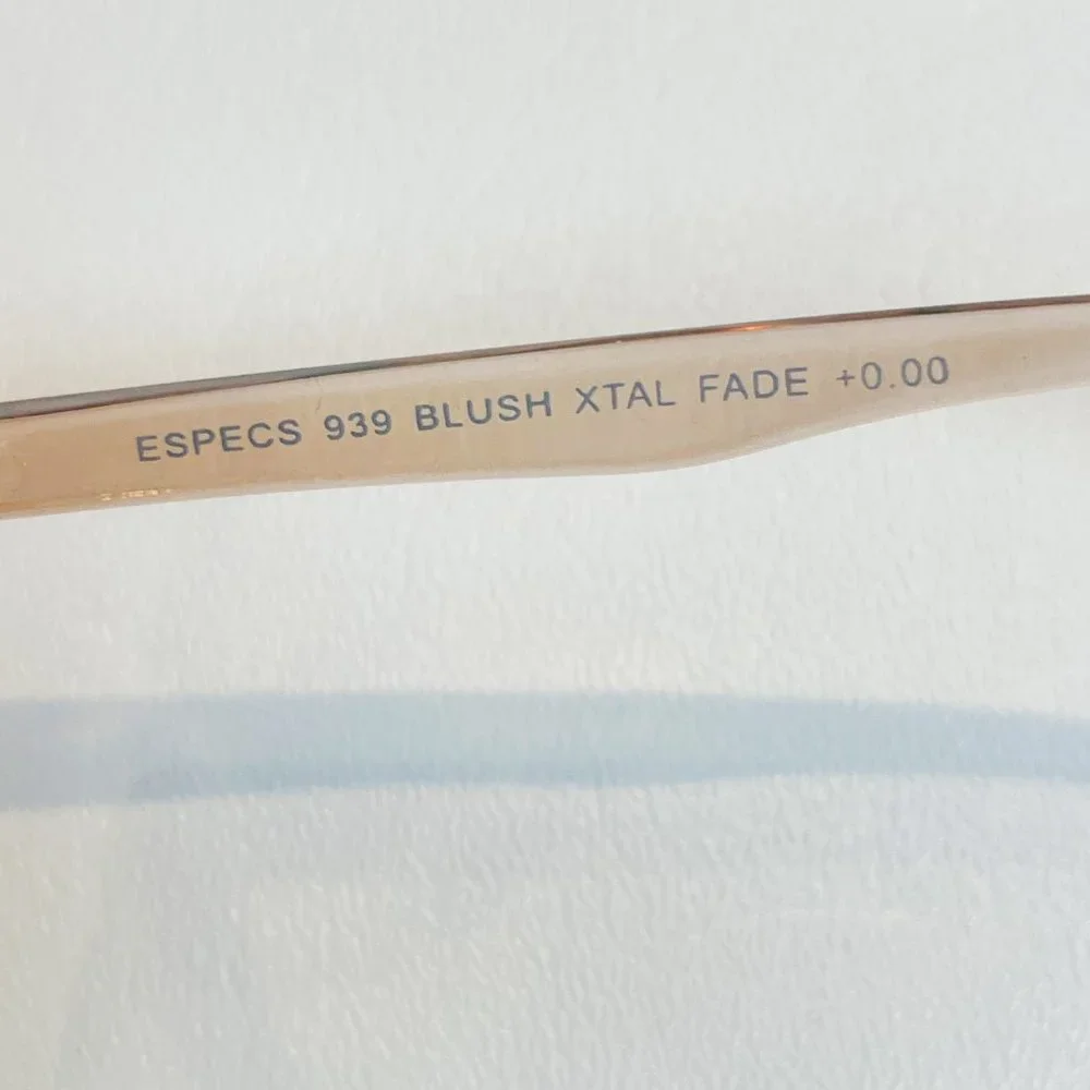 e-Specs +0.00 Blue Light Filtering Specs Blush & Clear